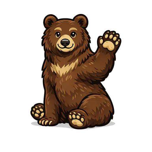 Brown Bear color: #5E3A1F Brown Bear — Germany national animal · ToonTone Guess