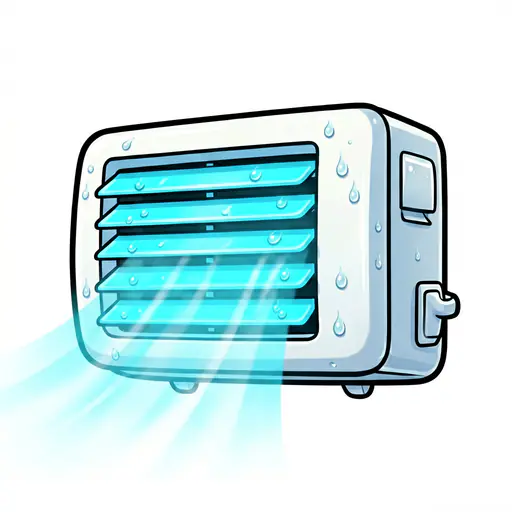 Air Conditioner color: #00BCD4 Air Conditioner — ToonTone appliance color game