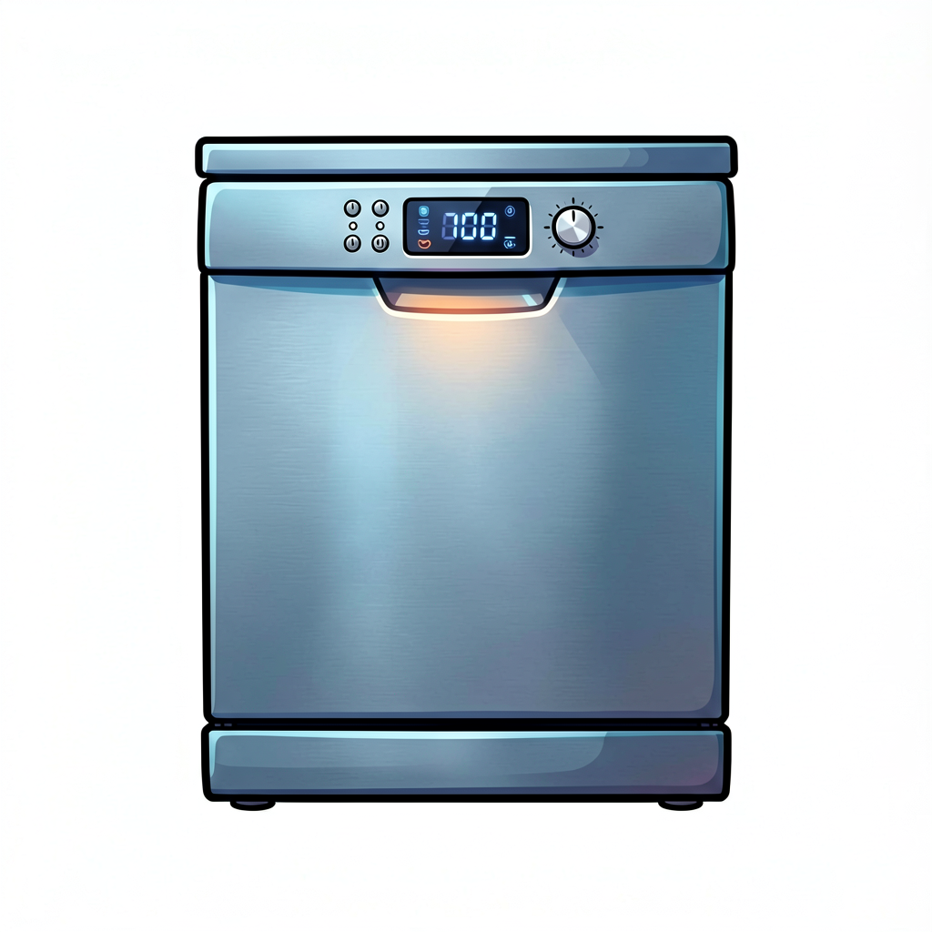Dishwasher — ToonTone appliance color game