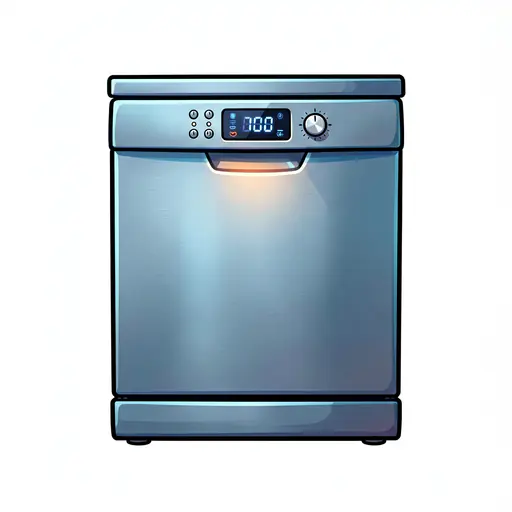 Dishwasher color: #5B7B95 Dishwasher — ToonTone appliance color game