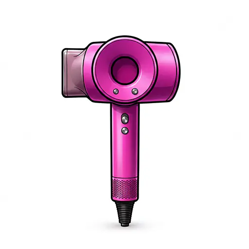 Hair Dryer color: #E91E63 Hair Dryer — ToonTone appliance color game