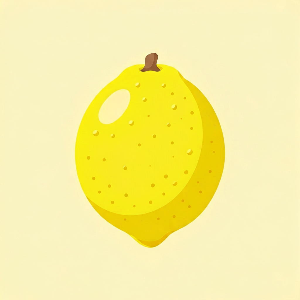 Lemon color: #F9EB21 Lemon — ToonTone fruit color game